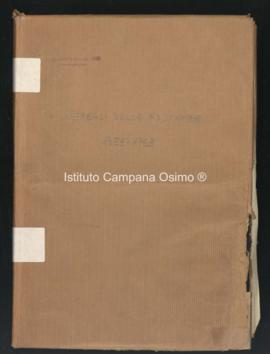 Libro dei verbali delle adunanze del consiglio d&#039;amministrazione del Collegio Convitto Campana